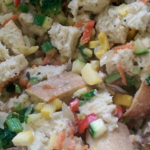 swimming with the bread