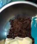 butter and chocolate